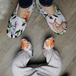 Chaussons souples adultes - Les trésors de Clémence