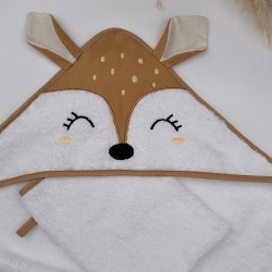 Cape de bain bébé personnalisée - Les trésors de Clémence