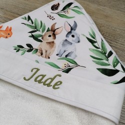 Cape de bain personnalisée - Les trésors de Clémence