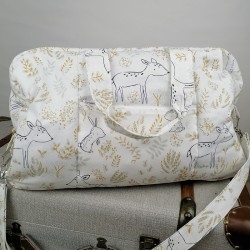 Sac à langer personnalisé - Les trésors de Clémence