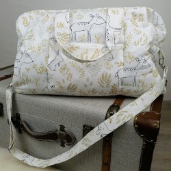 Sac à langer personnalisé - Les trésors de Clémence