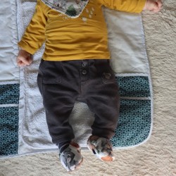 chaussons enfant lapin