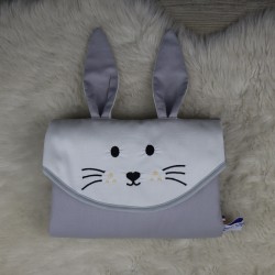 tapis à langer nomade lapin