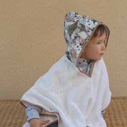 Poncho de bain personnalisé